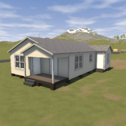 1920s 3 bedroom bungalow house (unfurnished)