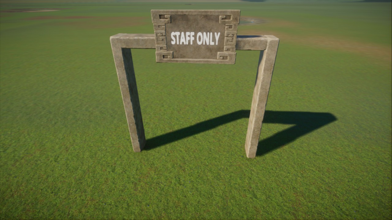 Staff Only South America 1