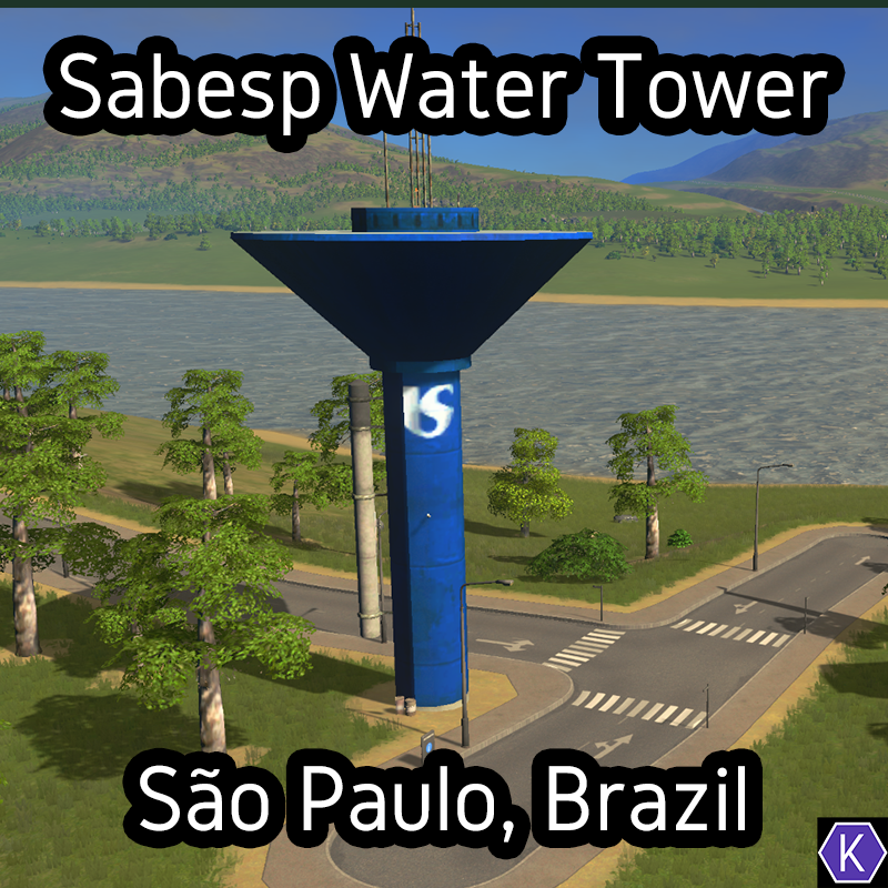 Sabesp Water Tower preview