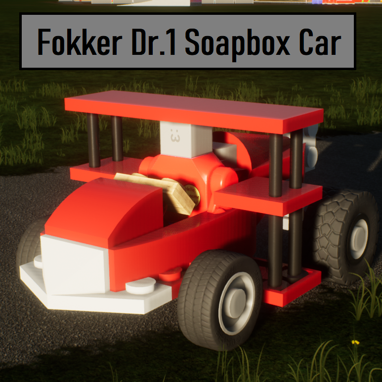 Dave's Fokker Dr1 Soapbox Car
