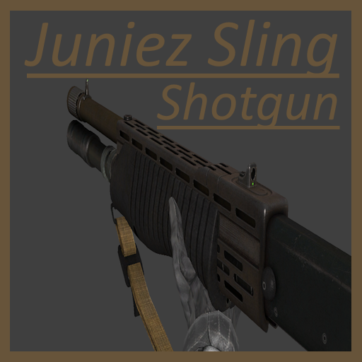 Juniez' Slinged Shotgun on Retail Anims