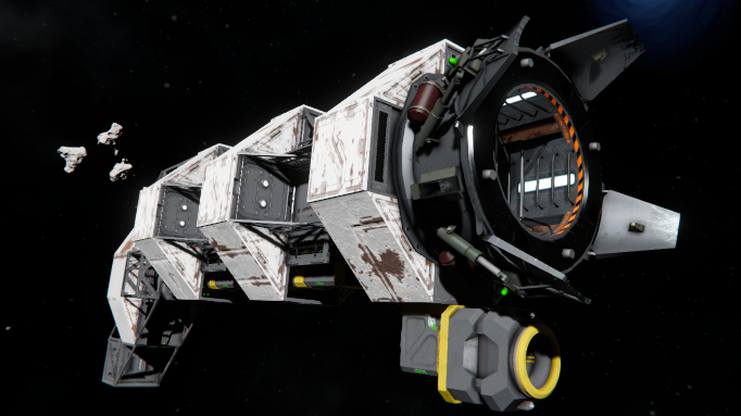 Station Module Docking Arm w/ Darth Biomech Docking Ring & Connector