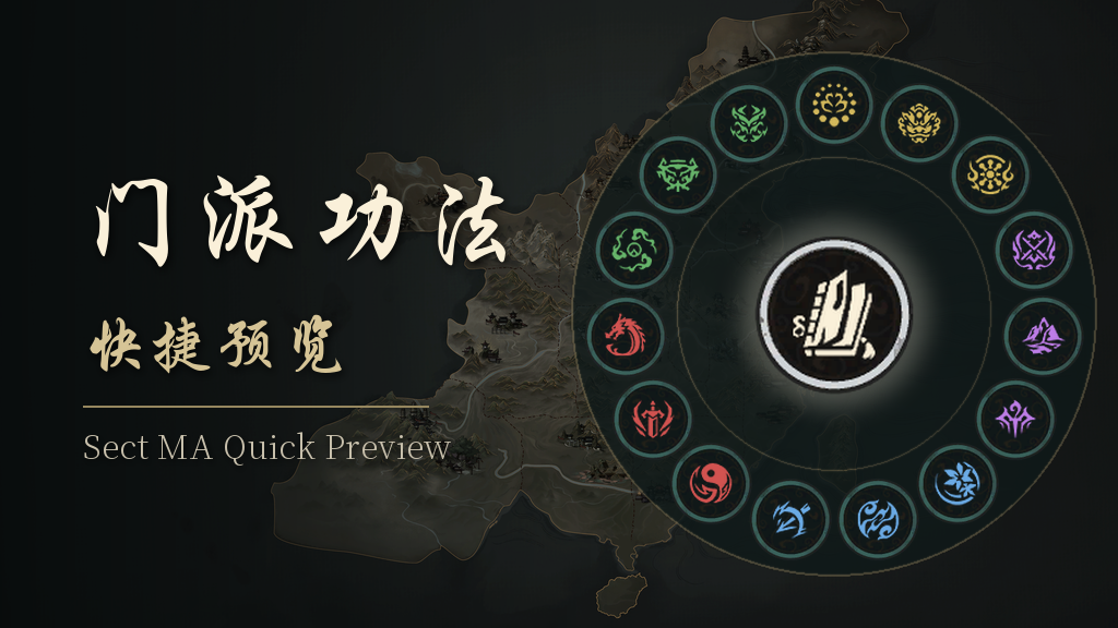 门派功法快捷预览 Sect MA Quick Preview preview