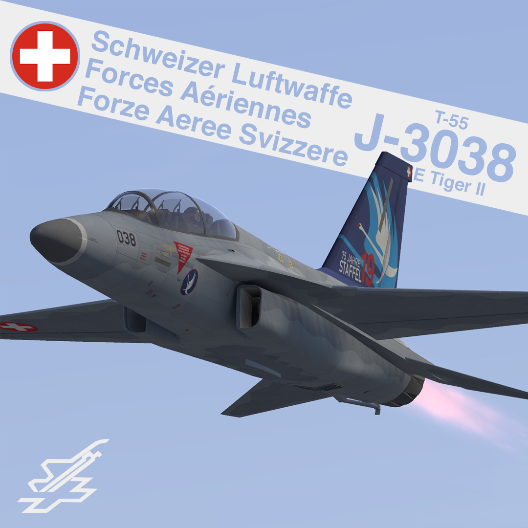 J-3038 "75 Jahre Staffel 19"