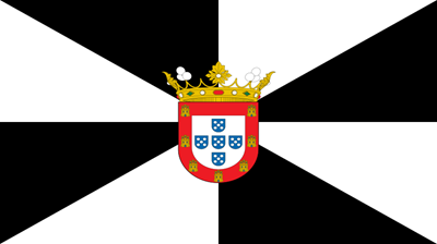 The flag of Ceuta