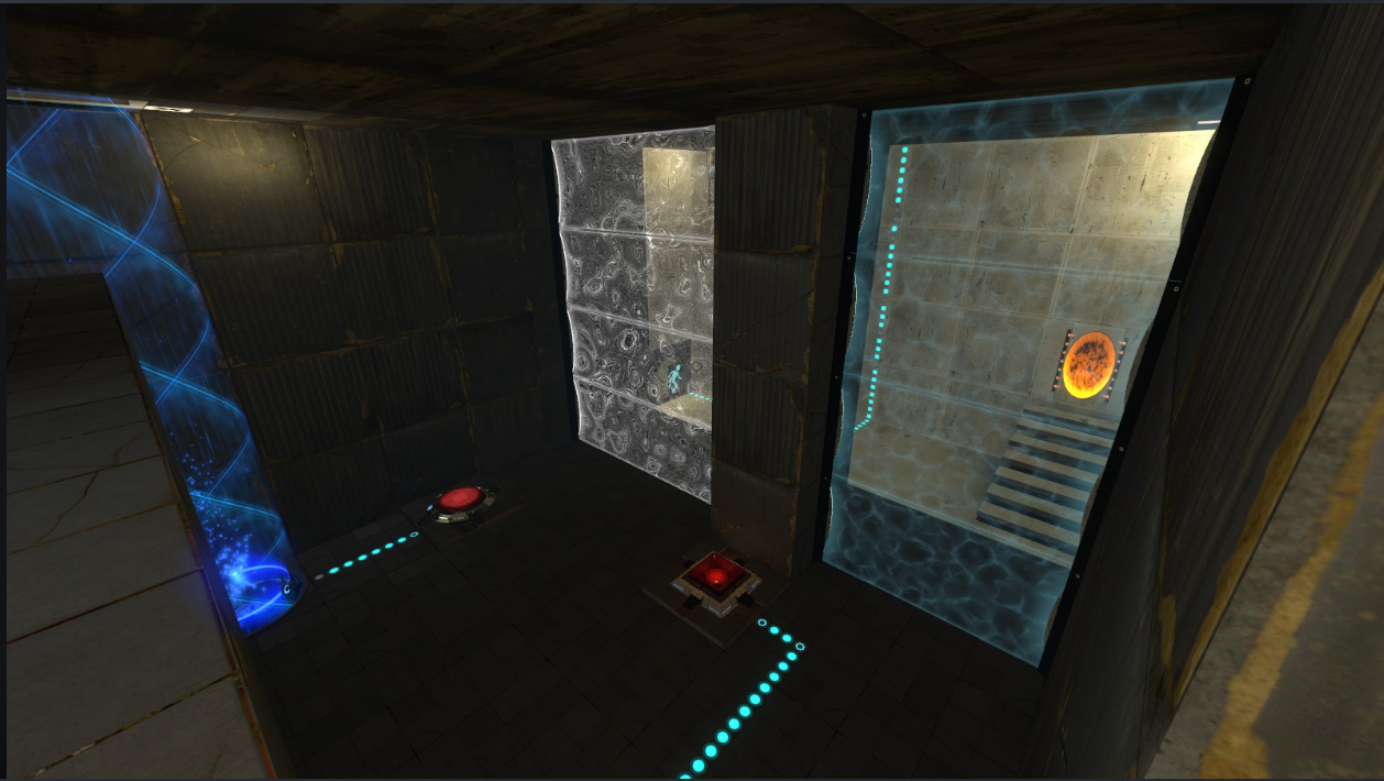 Chapter 4:  The Story of Two Bots. Chamber 1: Atlas' Funneling Adventure