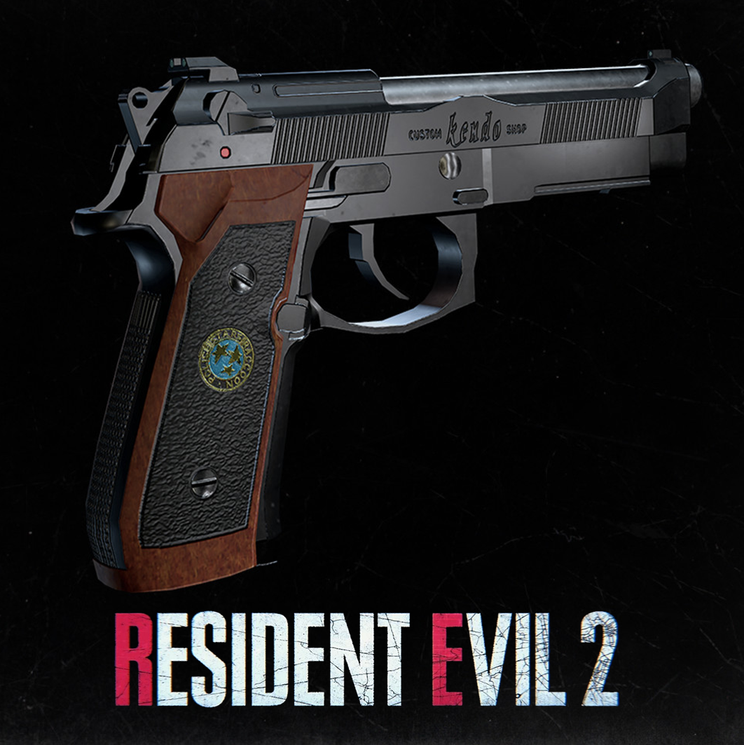 【RE2R】Resident Evil 2 Samurai Edge:Jill Model Replaces Beretta M92FS