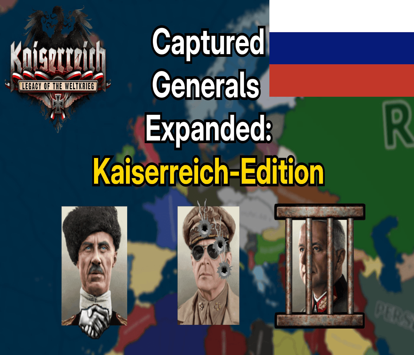 Captured Generals Expanded - Kaiserreich Compatibility — Russian (Рус) preview