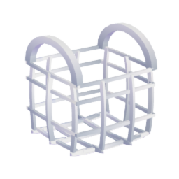 basket with handles