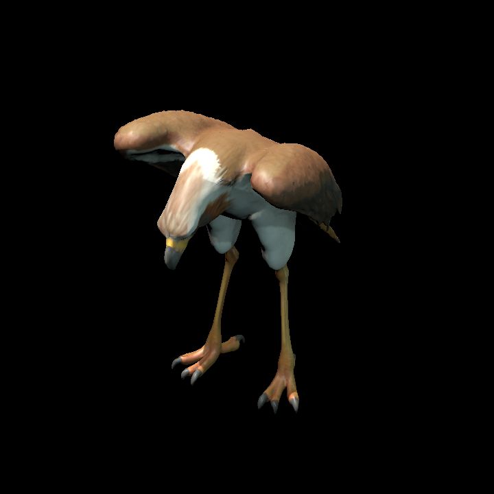 Daggett Eagle fishing pose