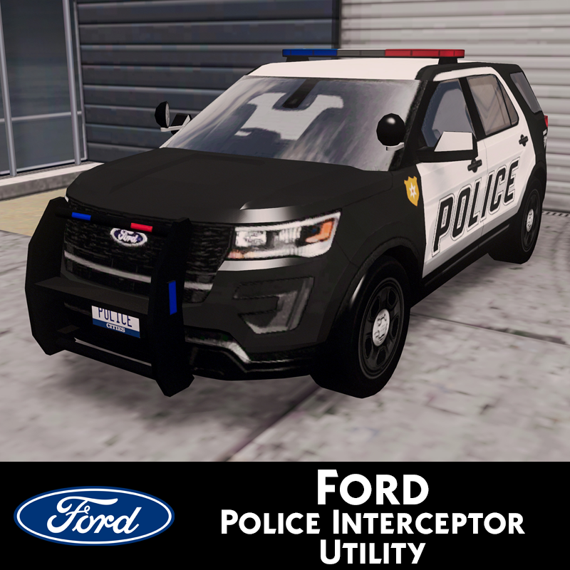 CS Police - 2016 Ford Interceptor Utility