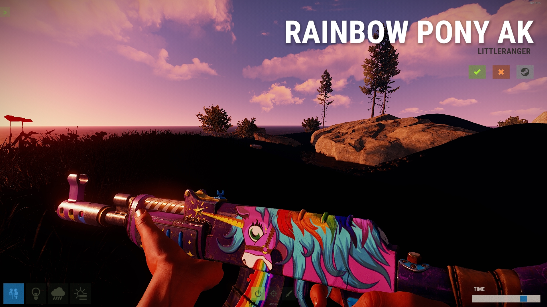 Rainbow Pony AR