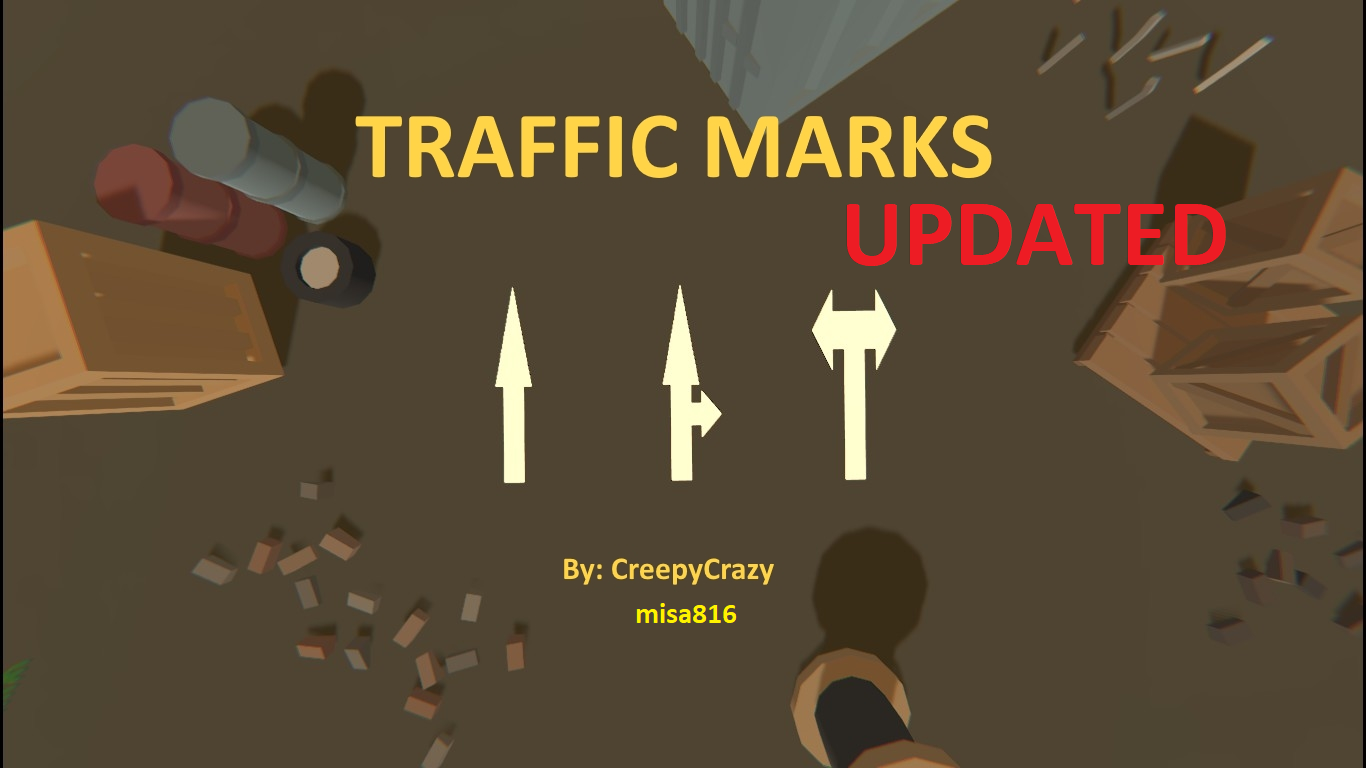 Traffic Marks [UPDATED] – Unturned Mod