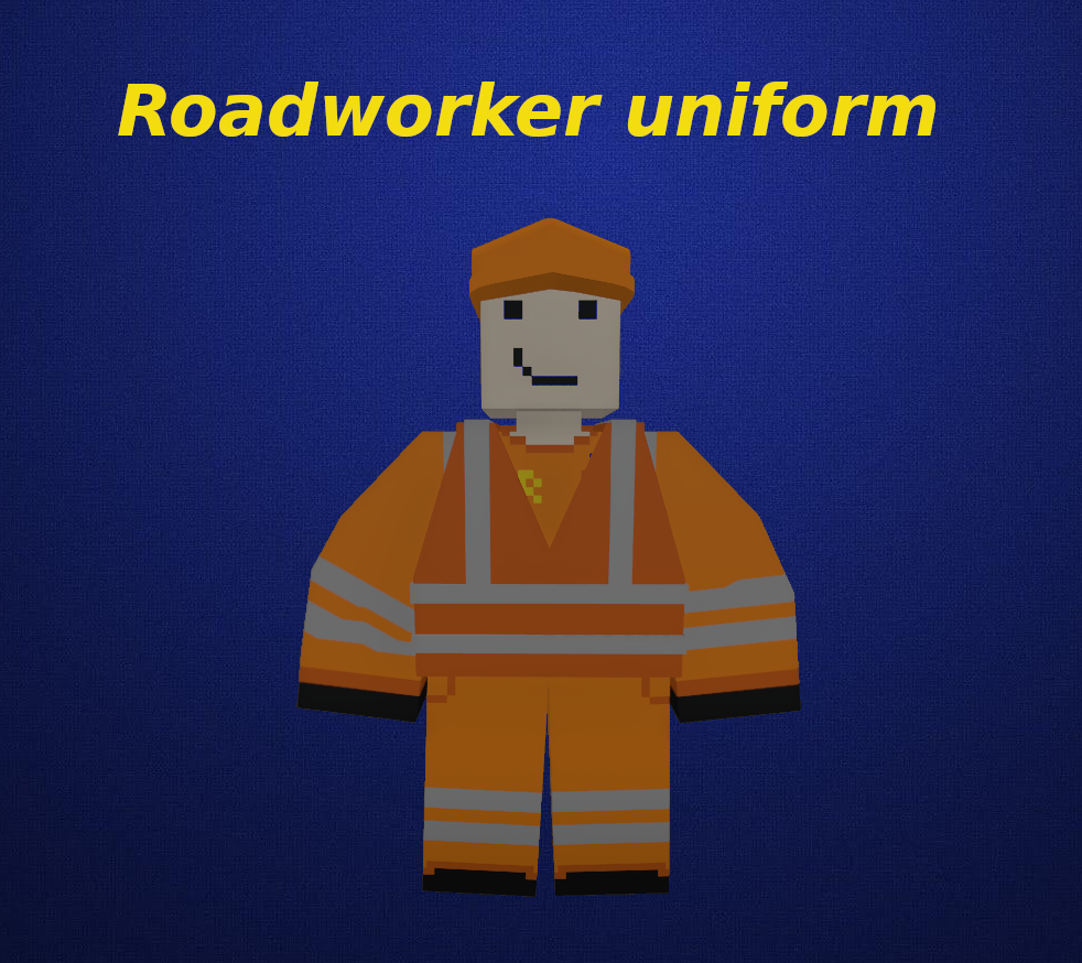 Roadworker uniform (DIR) – Unturned Mod