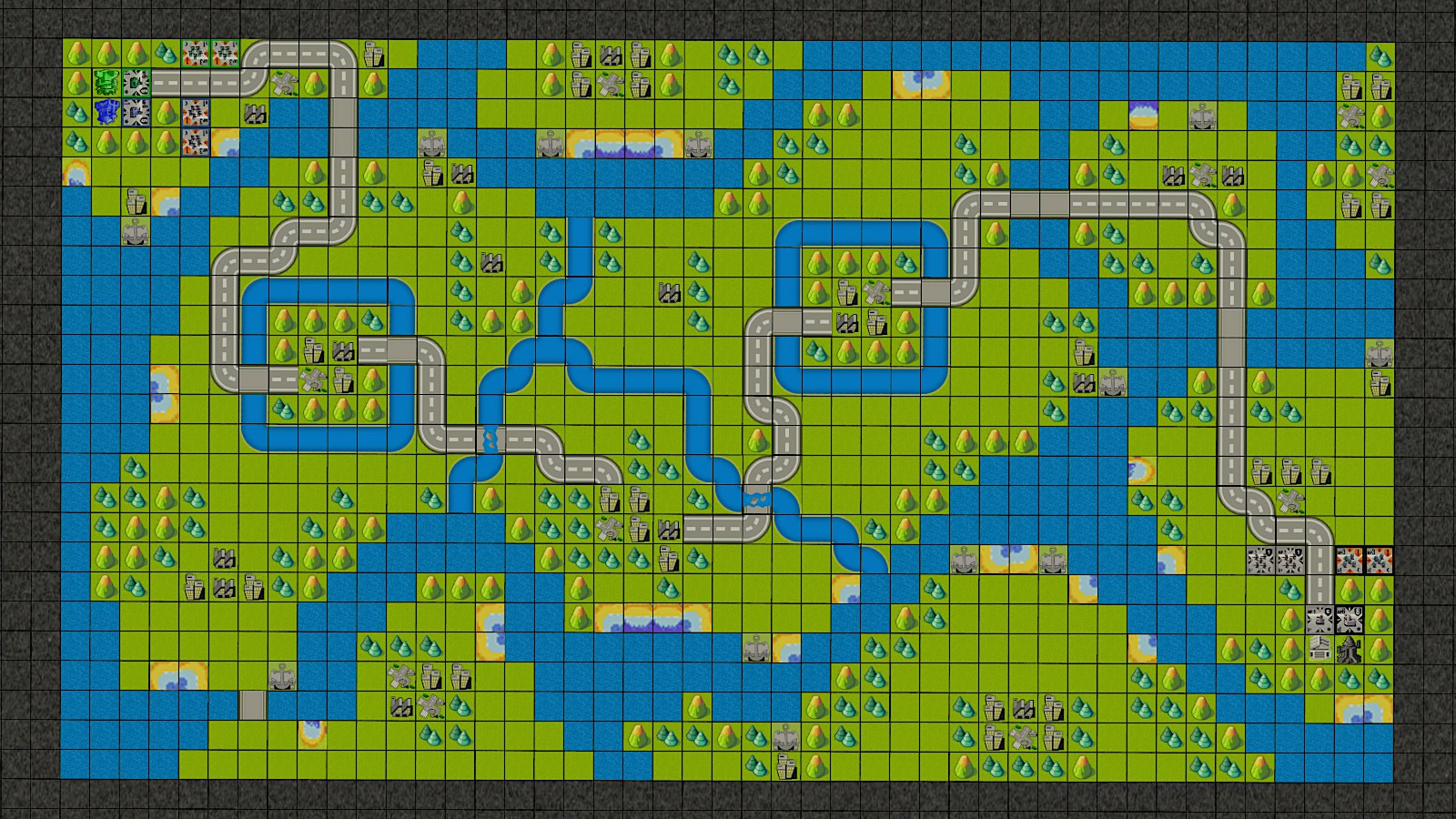 Skirmish Wars 4p сценарий 1