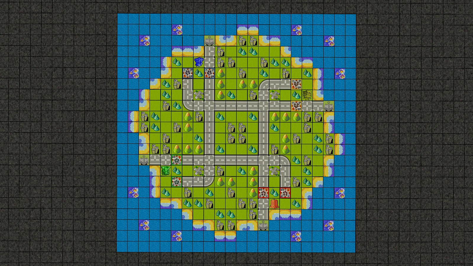 Skirmish Wars 4p сценарий 2