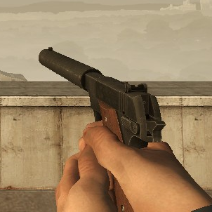 High Standard HDM on L4D1 Animations