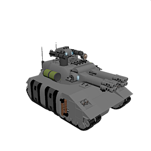 Superheavy Twin Howitzer Tank