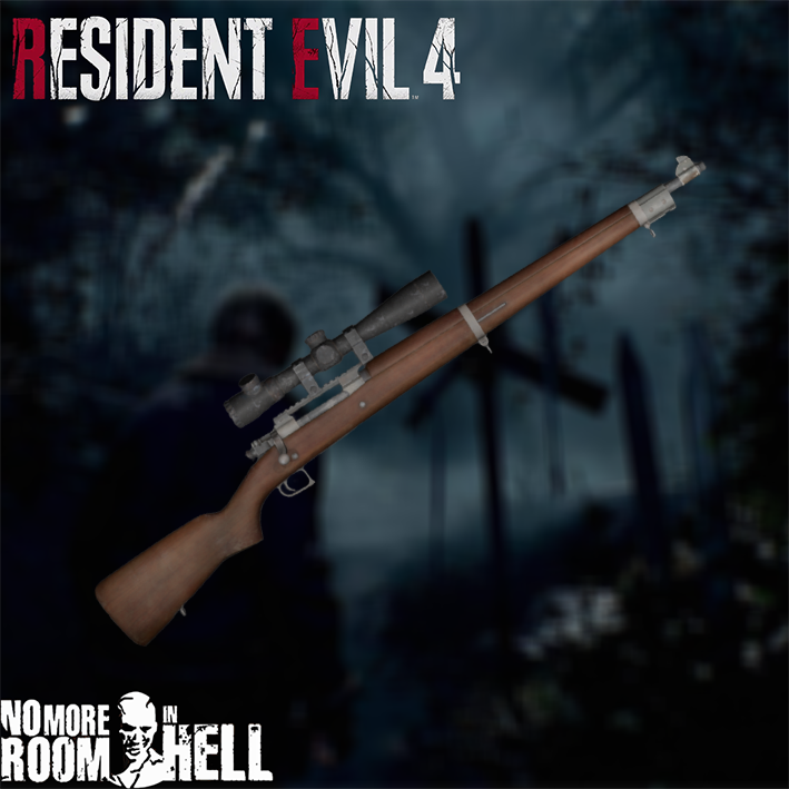 [RE4R] SR M1903 (Springfield M1903) Replaces Sako 85 Sniper Rifle (Scoped)
