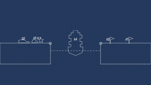 my   A   drawbridge