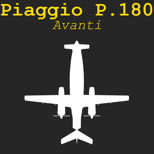 Aircraft Pack: Piaggio P.180 Avanti
