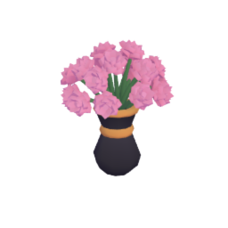 Peonies Flowers in Vase