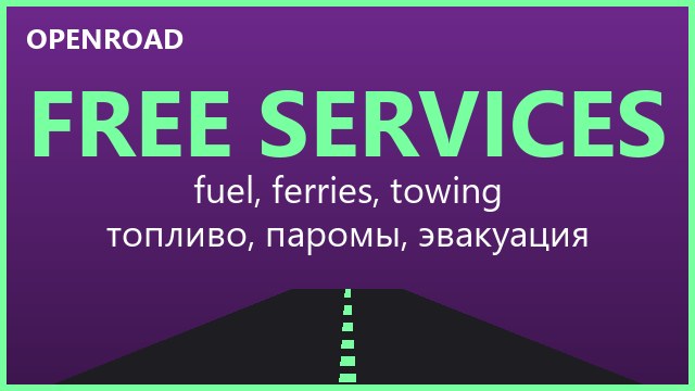 OpenRoad: Free Services