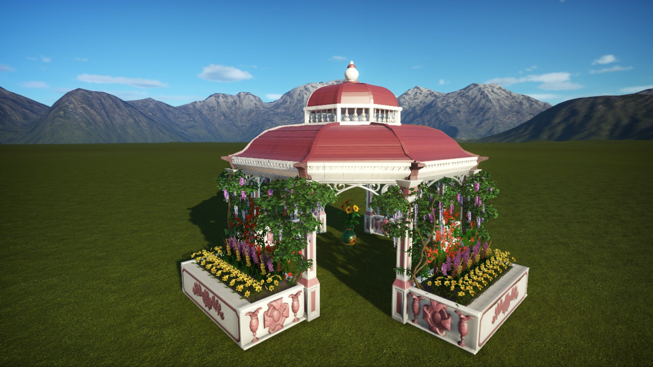 Victorian arbour