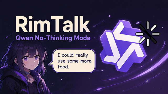 RimTalk 禁用阿里云千问大模型思考