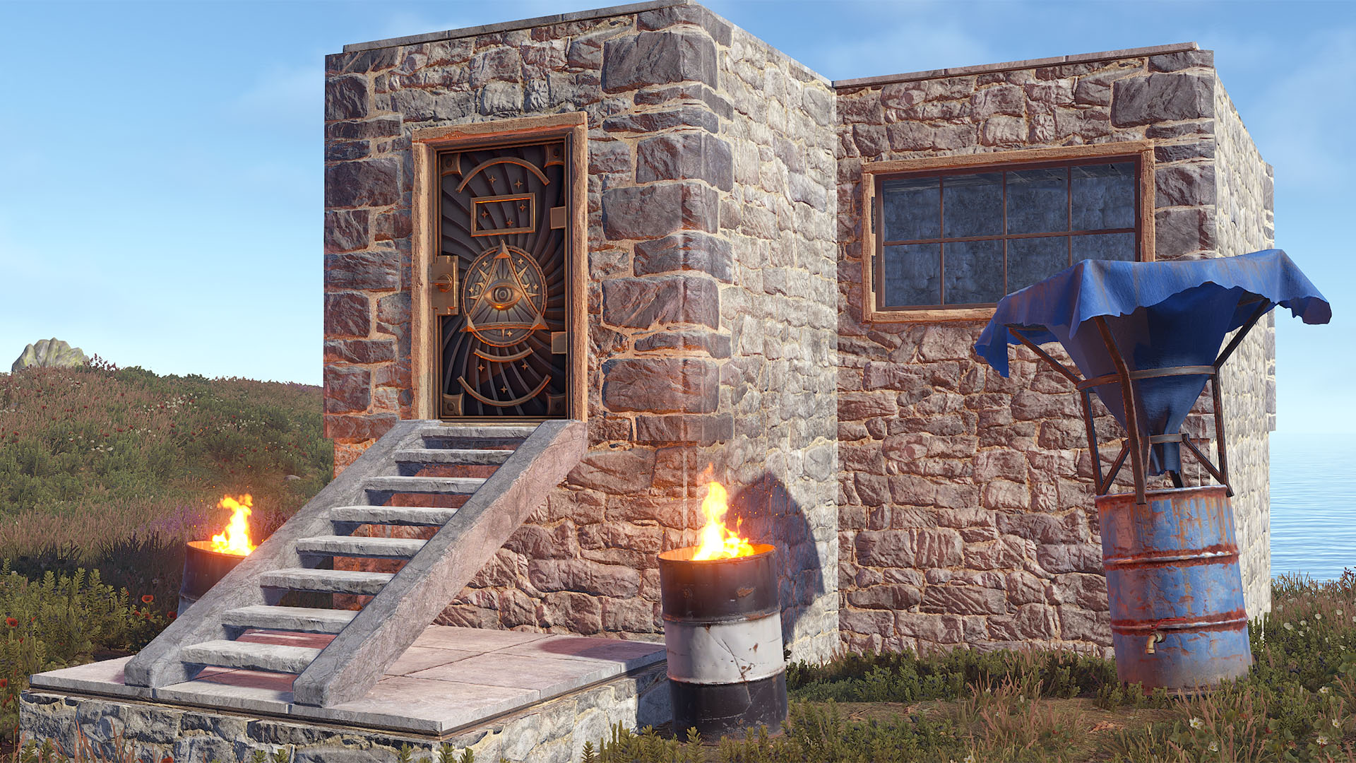 All Seeing Eye Armored Door screenshot 1