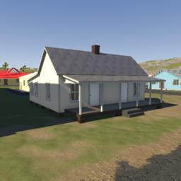 1910's southern double pen house (unfurnished)