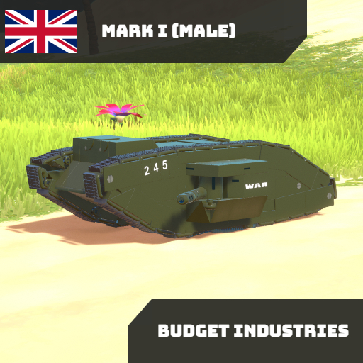 Mark I Heavy Tank (Male) BUDGET INDUSTRIES