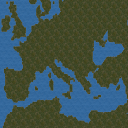 Europe Map Template (image to map gen tool included)