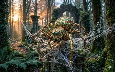 Xenarachnid Weaver-Mechs