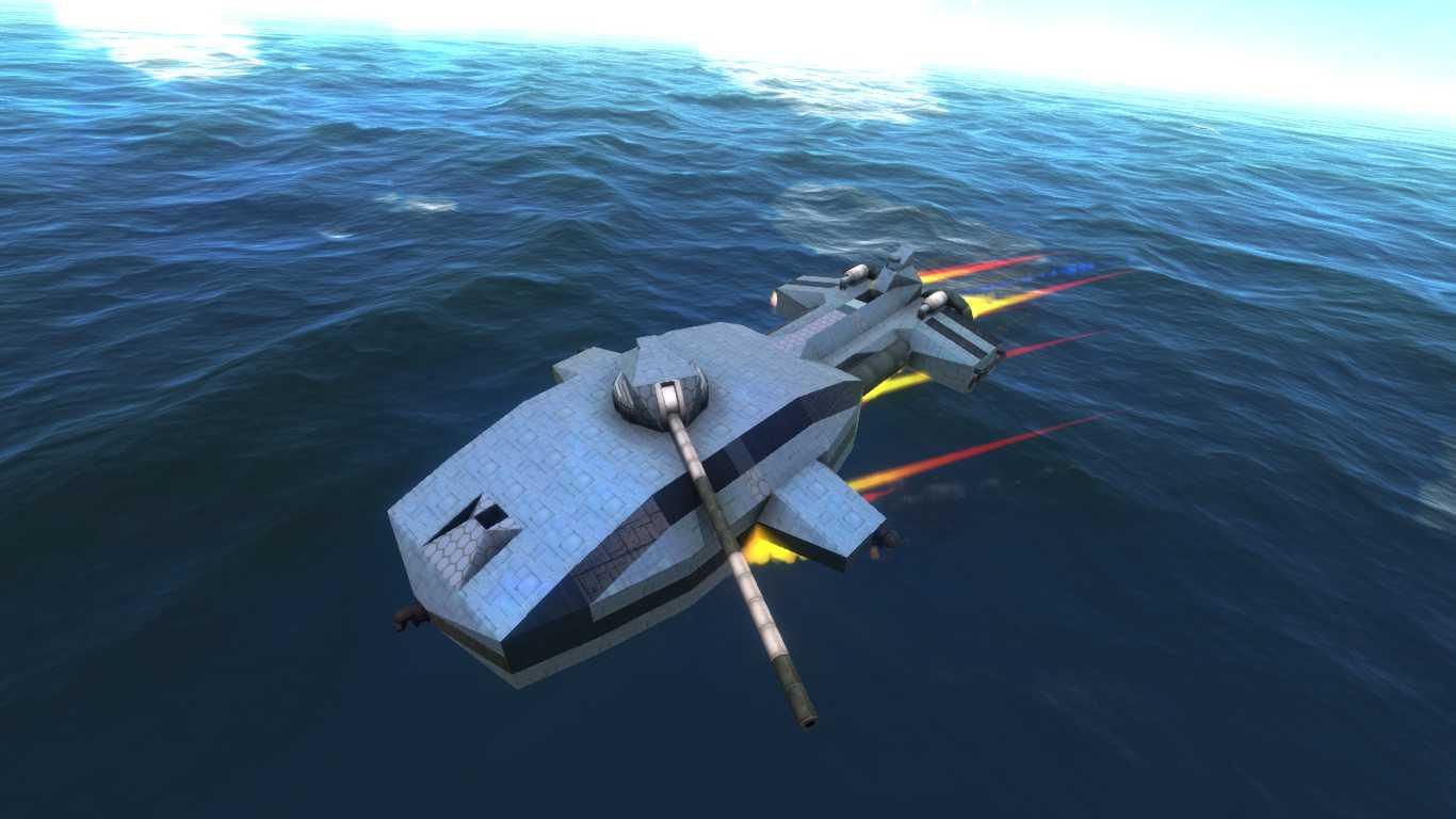 Small Cost effective APS Thruster Craft