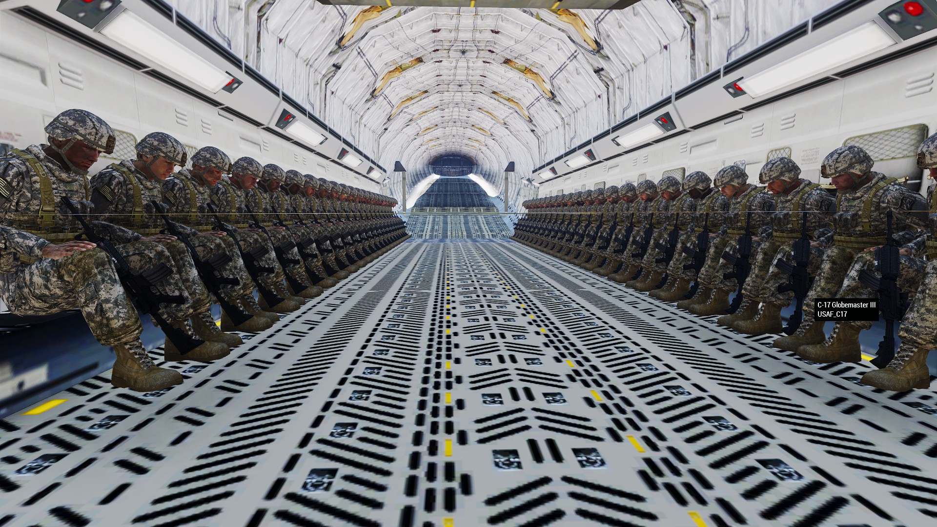 US PARA TROPPER THRISK ISLAND