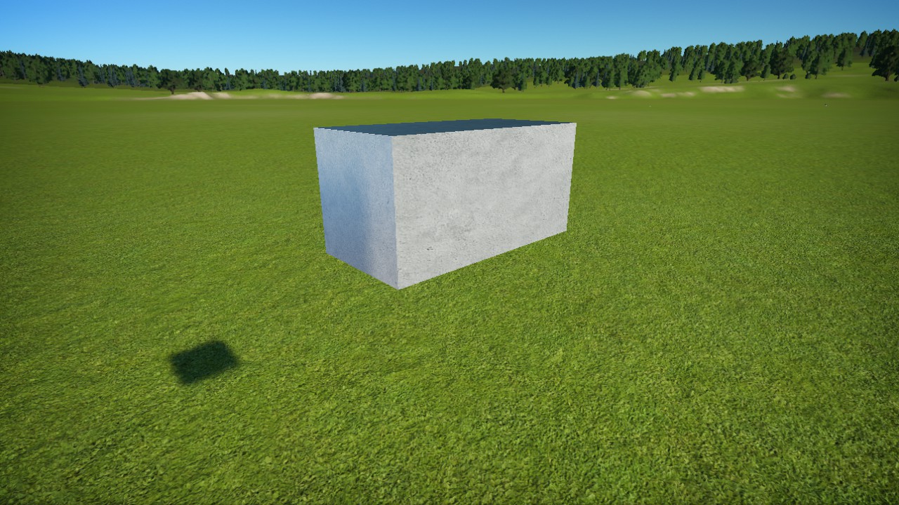 Concrete Beam 25cm x 25cm x 50cm (Flexicolour)