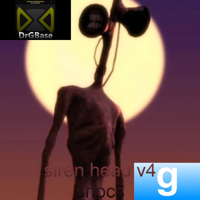 [DrGBase] siren head v4 snpcs