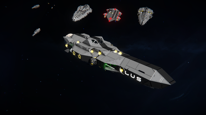 (LUS) Kuroma - Class Scout Corvette 4th Gen