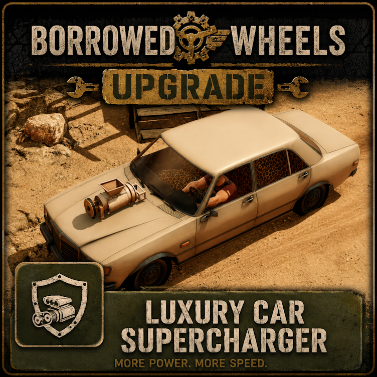 Borrowed Wheels Upgrade - Luxury Car Supercharger