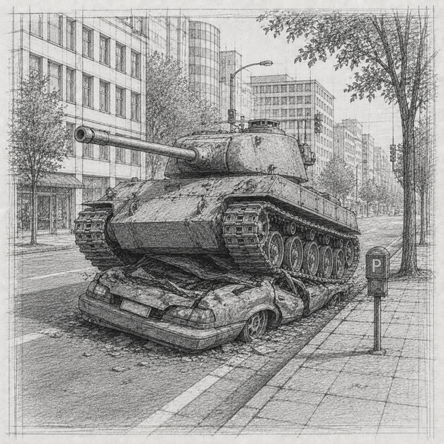 Panzer gesichtet