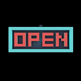 [VCAC] Neon Open Sign