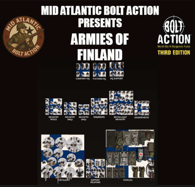 Mid Atlantic Bolt Action Armies of Finland