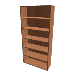 Oak Garage Shelf