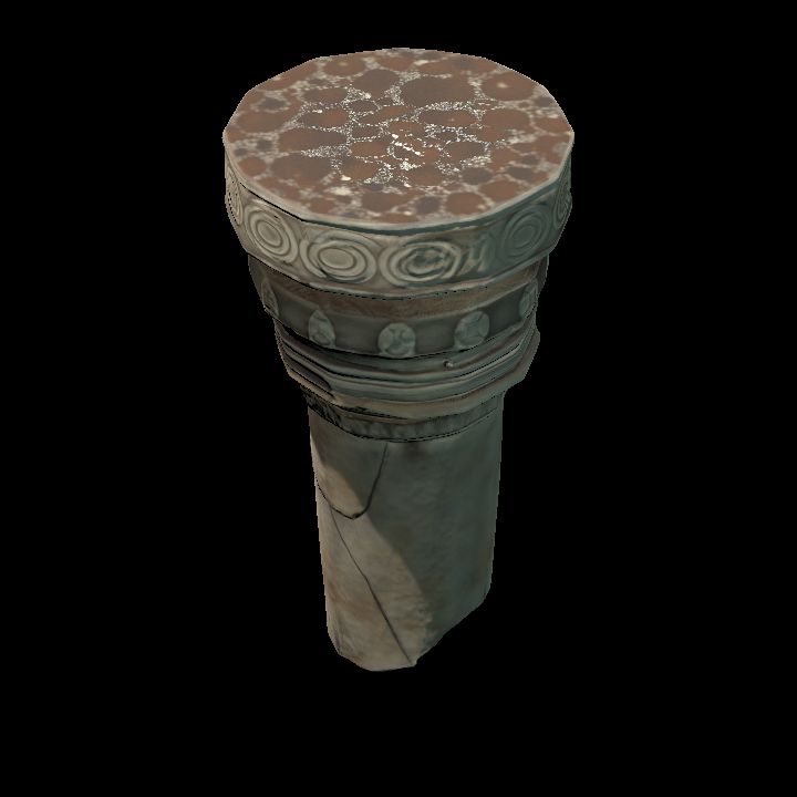 Hanging Stone Column