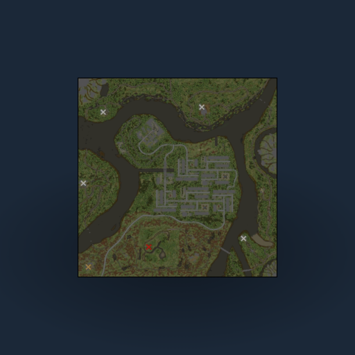 Карта\Map "Mighty river"