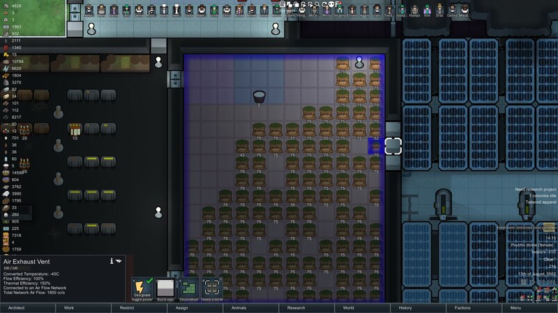 Centralized Climate Control Mod ⋆ RimWorld Base