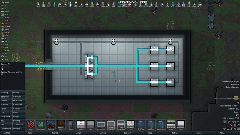 Centralized Climate Control Mod ⋆ RimWorld Base