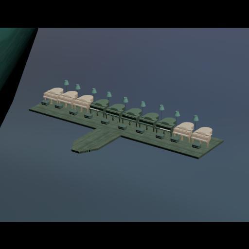 Ten Pianos in space