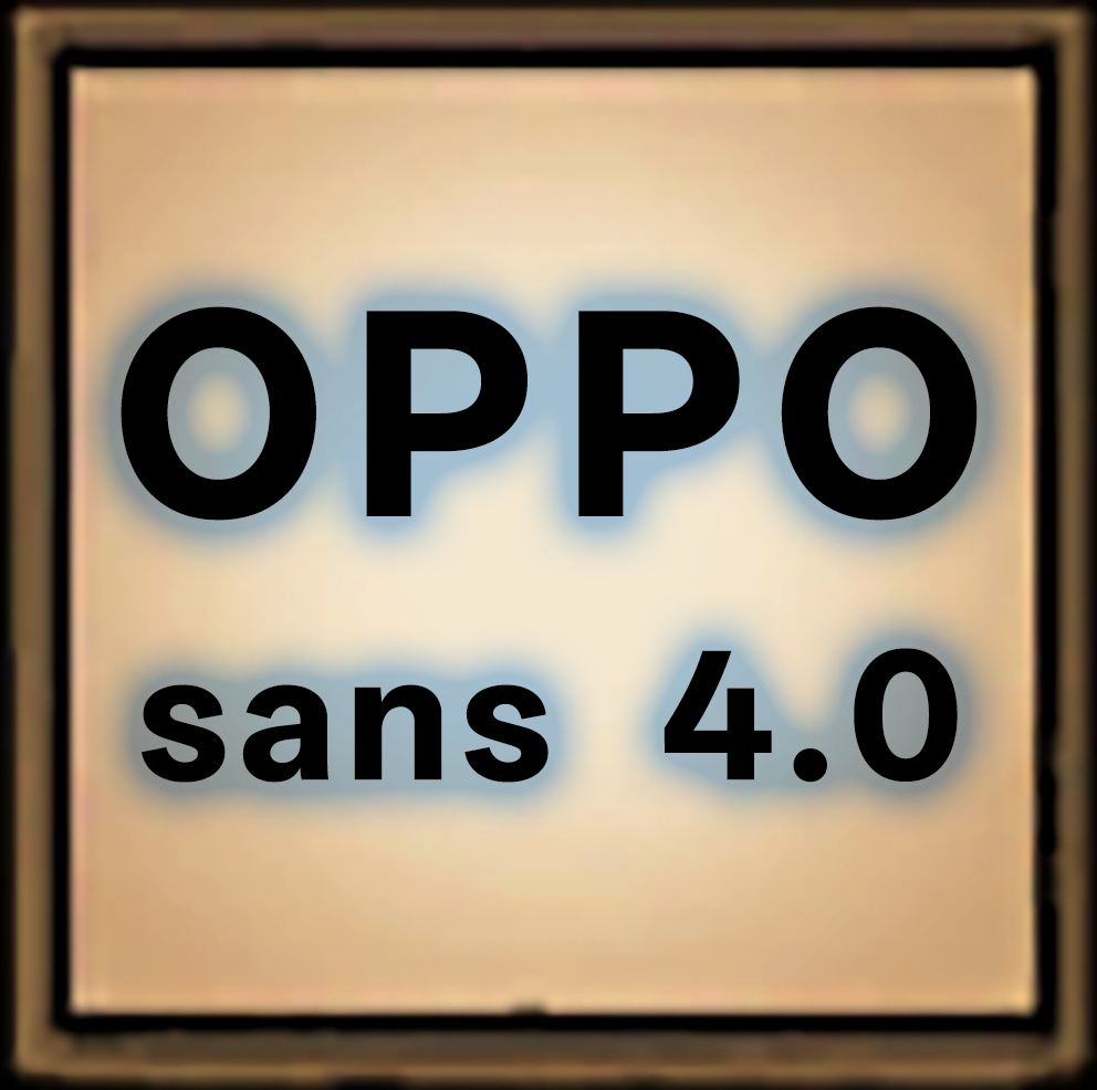 高清字体：OPPOsans 4.0 – Don't Starve Together Mod